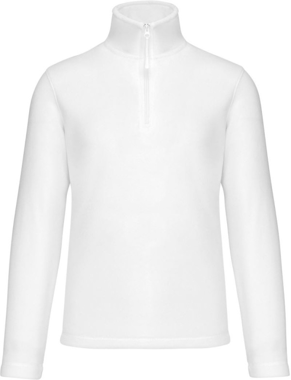 Enzo Microfleece-Pullover mit 1/4-Reißverschluss