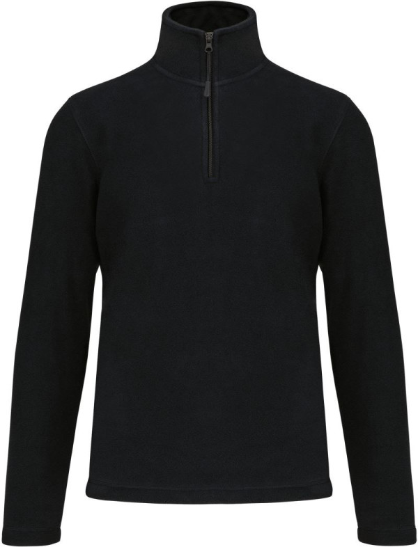 Enzo Microfleece-Pullover mit 1/4-Reißverschluss