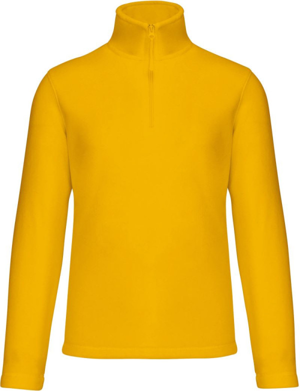 Enzo Microfleece-Pullover mit 1/4-Reißverschluss
