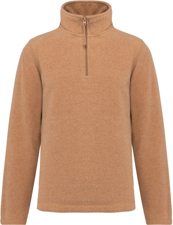 Enzo Microfleece-Pullover mit 1/4-Reißverschluss