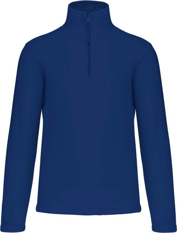 Enzo Microfleece-Pullover mit 1/4-Reißverschluss