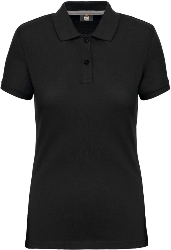 Arbeits-Piqué-Poloshirt für Damen aus schwerer Baumwolle
