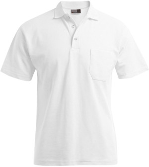 Herren-Poloshirt aus schwerem Piqué mit Brusttasche - Reklamnepredmety