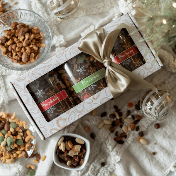 Geschenkverpackung von Nüssen 1 550 g
