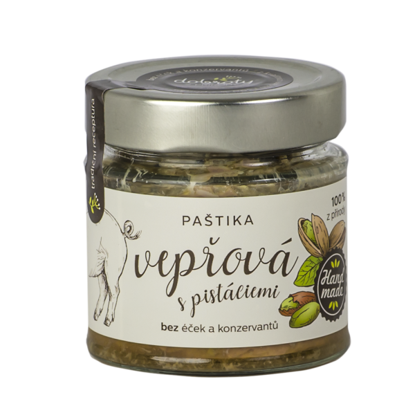 Schweinepastete mit Pistazien und Datteln 150 g