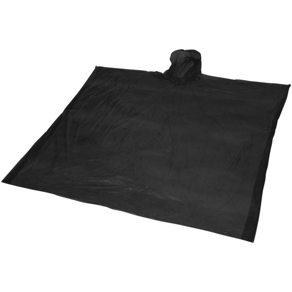 GRS recycelter Maya-Regenponcho mit Aufbewahrungstasche