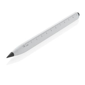Eon Infinity Multitasking Stift aus RCS recycelt. Aluminium, gelb - Reklamnepredmety