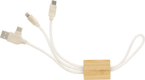 Nabjecí kabel se 4 koncovkami - Reklamnepredmety