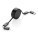 Terra aufrollbares 6-in-1-Kabel aus RCS recyceltem Aluminium, grau