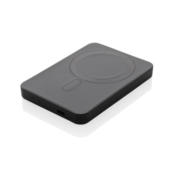 Magnetix 5.000mAh magnetische Powerbank aus RCS recycel. ABS, weiß