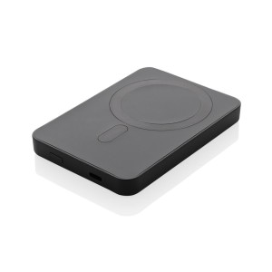Magnetix 5.000mAh magnetische Powerbank aus RCS recycel. ABS, weiß - Reklamnepredmety