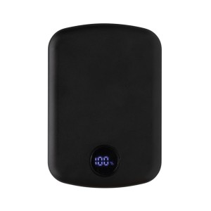 MagBoost 5.000mAh magnetische Powerbank aus RCS rec. Plastik, weiß - Reklamnepredmety