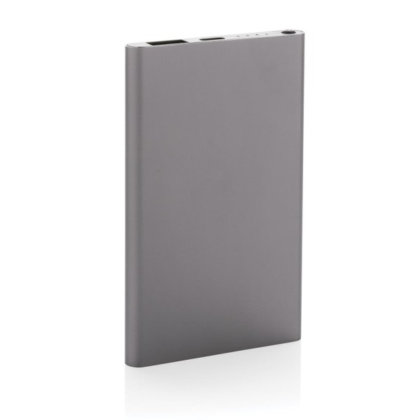 4.000mAh Type-C Powerbank aus RCS recyeltem ABS & Aluminium, blau