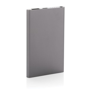 4.000mAh Type-C Powerbank aus RCS recyeltem ABS & Aluminium, blau - Reklamnepredmety