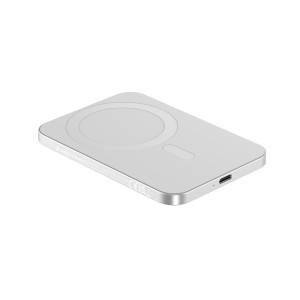 Urban Vitamin Burbank 3000mAh Powerbank aus RCS Plastik/Alu, silber - Reklamnepredmety