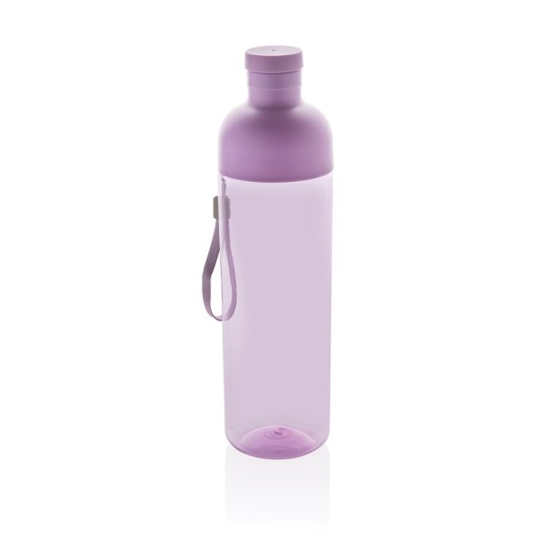 Impact auslaufsichere Wasserflasche aus RCS recyc. PET 600ml, lila