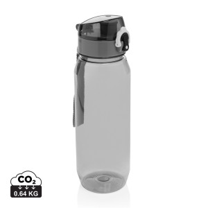 Yide verschließbare Wasserflasche aus RCS rec. PET, 800ml, grün - Reklamnepredmety