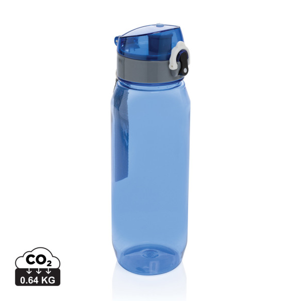 Yide verschließbare Wasserflasche aus RCS rec. PET, 800ml, grün