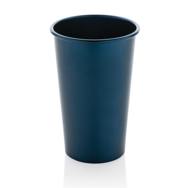Alo Leight-Weight-Becher aus RCS recyceltem Aluminium 450ml, silber