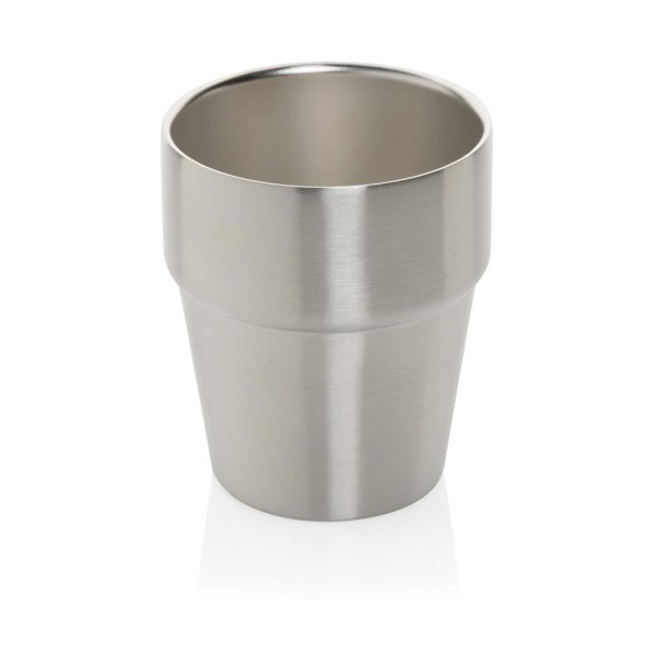 Clark Doppelwandige RCS Kaffeetasse 300ml, weiß
