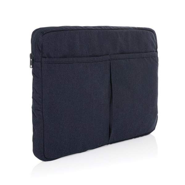 Laluka AWARE™ 15,6" Laptoptasche aus recycelter Baumwolle, anthrazit