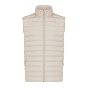 Iqoniq Meru Herren Bodywarmer aus recyceltem Polyester, Silbergrau - Reklamnepredmety