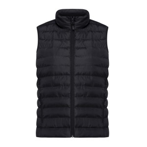 Iqoniq Meru Damen Bodywarmer aus recyceltem Polyester, beige - Reklamnepredmety