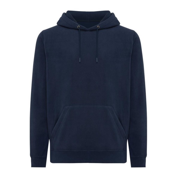 Iqoniq Trivor Mikrofleece-Kapuzenjacke aus recyc. Polyester, storm grey