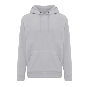Iqoniq Trivor Mikrofleece-Kapuzenjacke aus recyc. Polyester, storm grey - Reklamnepredmety