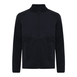 Iqoniq Talung Mikrofleece Jacke aus recyceltem Polyester, storm grey - Reklamnepredmety