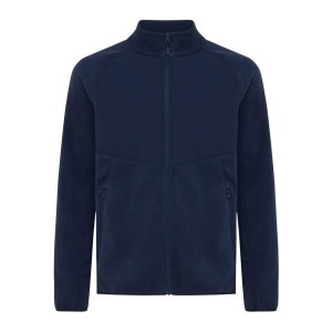 Iqoniq Talung Mikrofleece Jacke aus recyceltem Polyester, storm grey - Reklamnepredmety