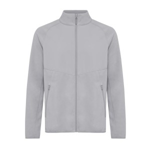Iqoniq Talung Mikrofleece Jacke aus recyceltem Polyester, storm grey - Reklamnepredmety