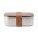 VINGA Ciro Lunchbox aus RCS recyceltem Stahl, silber