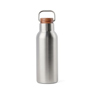 VINGA Ciro RCS recycelte Vakuumflasche 580ml, grau - Reklamnepredmety