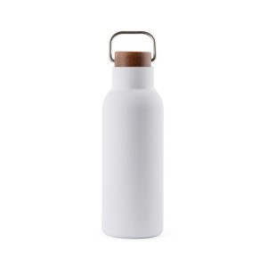VINGA Ciro RCS recycelte Vakuumflasche 580ml, grau - Reklamnepredmety