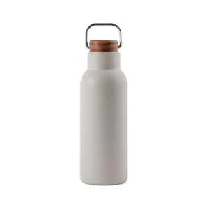 VINGA Ciro RCS recycelte Vakuumflasche 580ml, grau - Reklamnepredmety