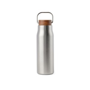 VINGA Ciro RCS recycelte Vakuumflasche 300ml, grau - Reklamnepredmety