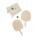 VINGA Miro Beach-Tennis Spiel, braun