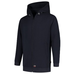 Unisex-Sweatjacke mit Kapuze, waschbar bei 60 °C - Reklamnepredmety