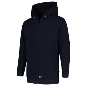 Unisex-Sweatjacke mit Kapuze, waschbar bei 60 °C - Reklamnepredmety