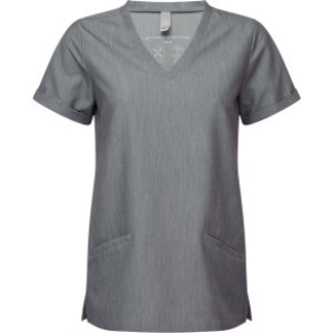 Damen V-Ausschnitt Stretch Kasack - Reklamnepredmety