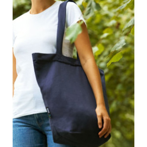 Bio Fairtrade Baumwolltasche mit Zipp - Reklamnepredmety