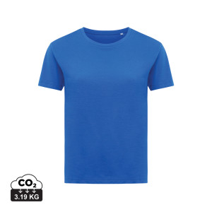 Iqoniq Yala Damen T-Shirt aus recycelter Baumwolle, ungefärbte helles Grau - Reklamnepredmety