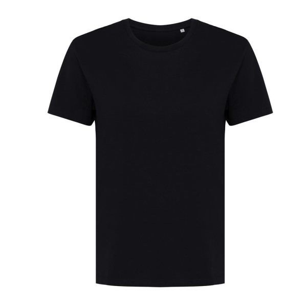 Iqoniq Yala Damen T-Shirt aus recycelter Baumwolle, ungefärbte helles Grau