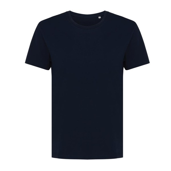 Iqoniq Yala Damen T-Shirt aus recycelter Baumwolle, ungefärbte helles Grau