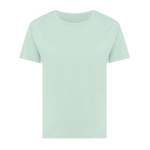 Iqoniq Yala Damen T-Shirt aus recycelter Baumwolle, ungefärbte helles Grau - Reklamnepredmety