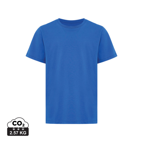 Iqoniq Koli Kids T-Shirt aus recycelter Baumwolle, ungefärbte helles Grau