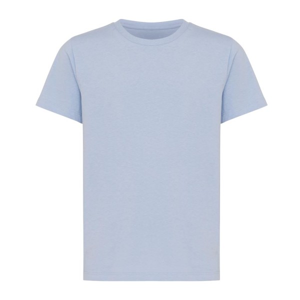 Iqoniq Koli Kids T-Shirt aus recycelter Baumwolle, ungefärbte helles Grau