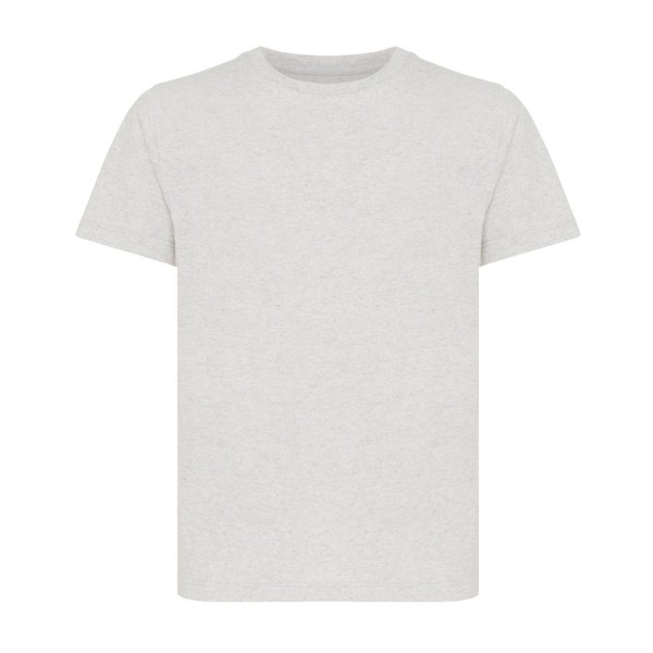 Iqoniq Koli Kids T-Shirt aus recycelter Baumwolle, ungefärbte helles Grau