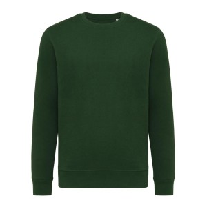 Iqoniq Etosha Lightweight Sweater aus recycelter Baumwolle, ungefärbte helles Anthrazit - Reklamnepredmety